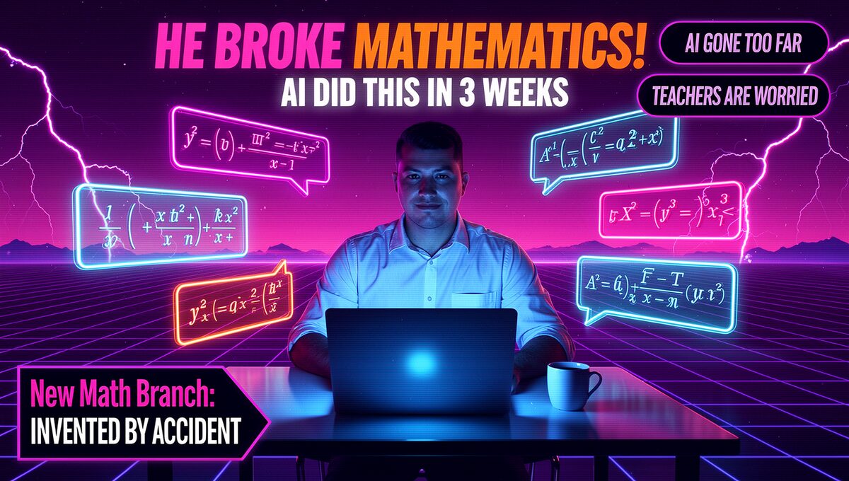 A dad asked ChatGPT for help with his son's homework and invented a new branch of mathematics
