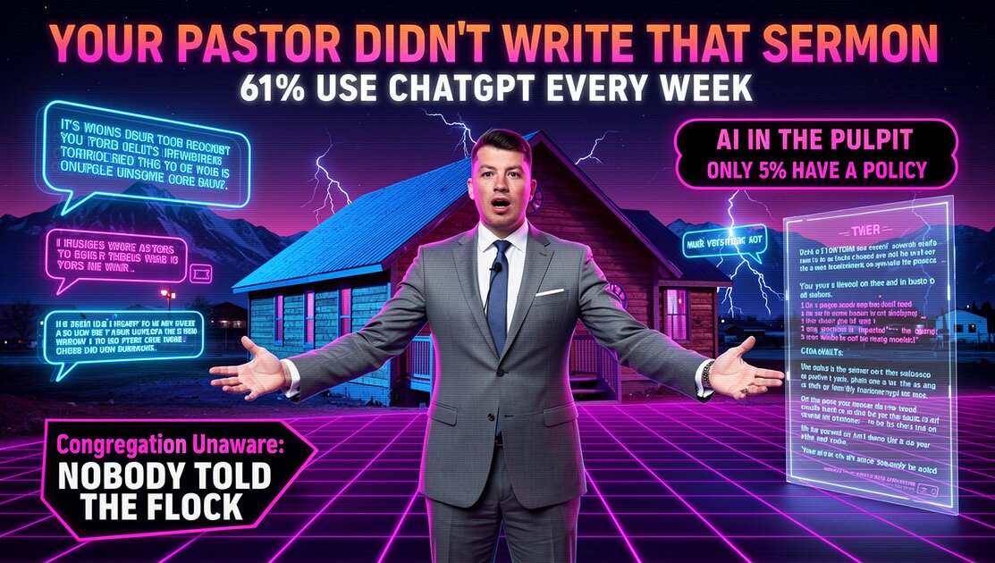 Most of your pastor's sermon was written by ChatGPT and nobody told you